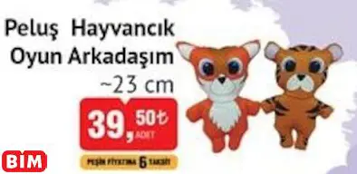 PELUŞ HAYVANCIK OYUN ARKADAŞIM